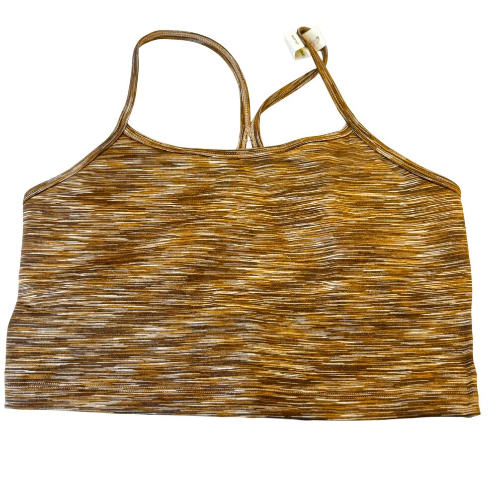 Aerie Basketweave The Hugger Ombre Racerback Sports Bra Women’s NWT Size Medium - Picture 2 of 7